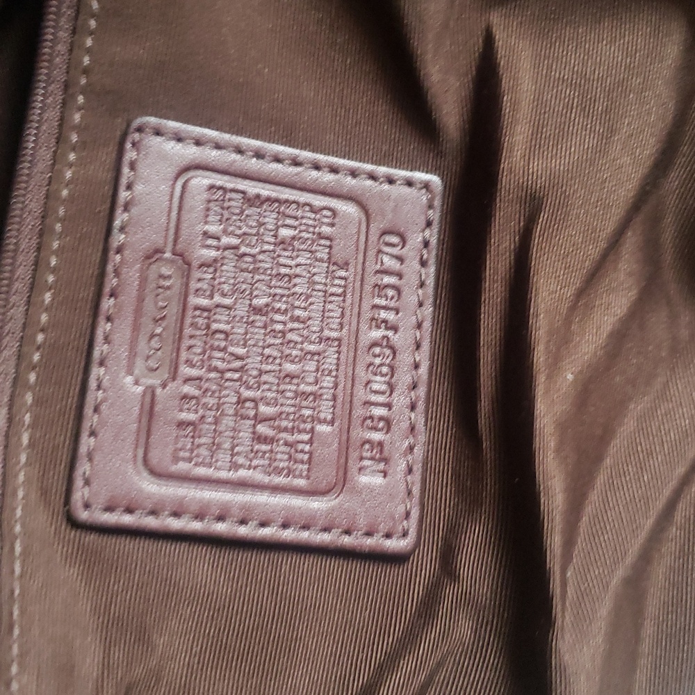 Vintage Coach Legacy Leather Shoulder Bag - Picture 6 of 8